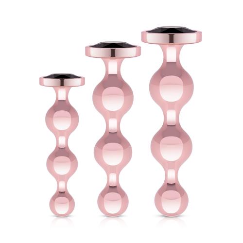 Metall Buttplug Set
