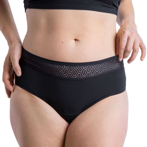 Periodenslip Moeri Classic - schwarz