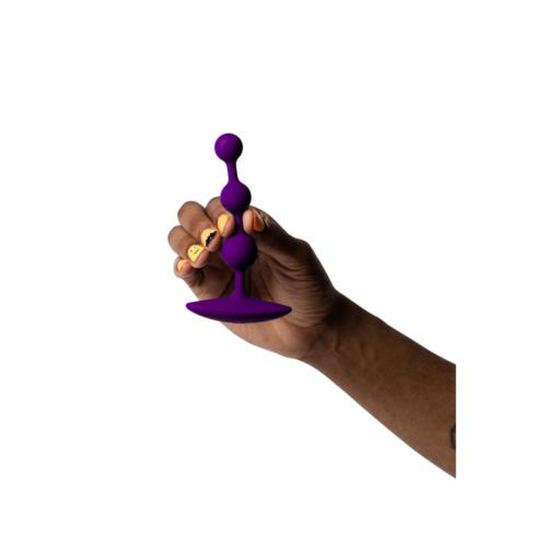 Analkugelkette Amp Purple