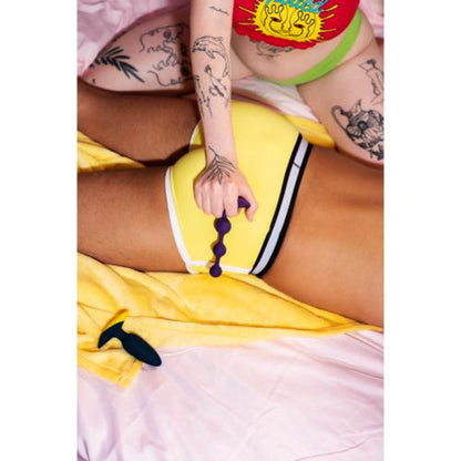 Analkugelkette Amp Purple