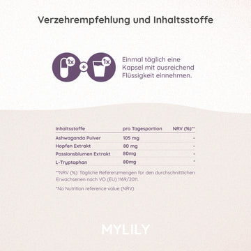 Träumerin - Bio Ashwagandha - Hopfen & Passionsblume