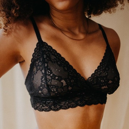 Bralette Emma - schwarz