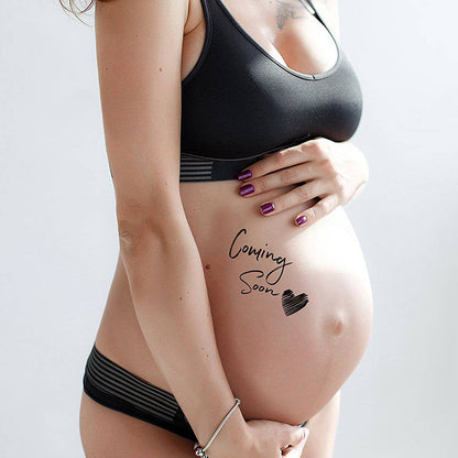 Belly Tattoos - Klebetattoos für den Babybauch