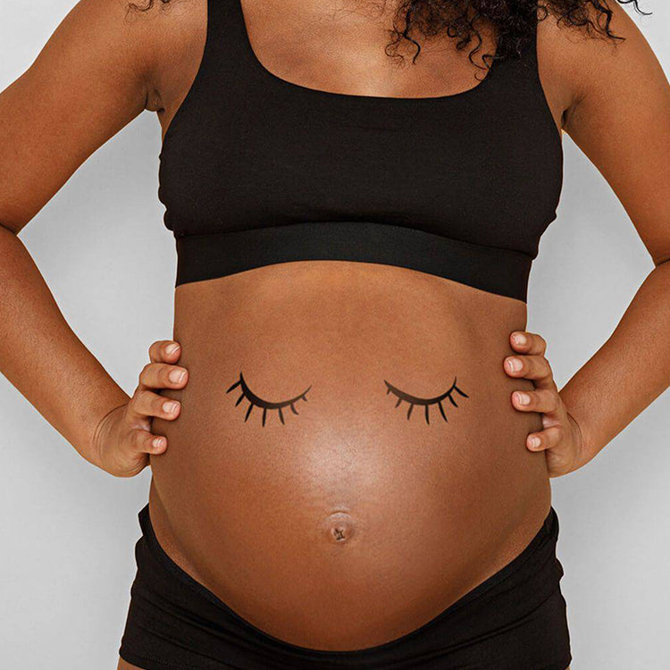 Belly Tattoos - Klebetattoos für den Babybauch